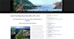 Desktop Screenshot of cabottrailrelay.com